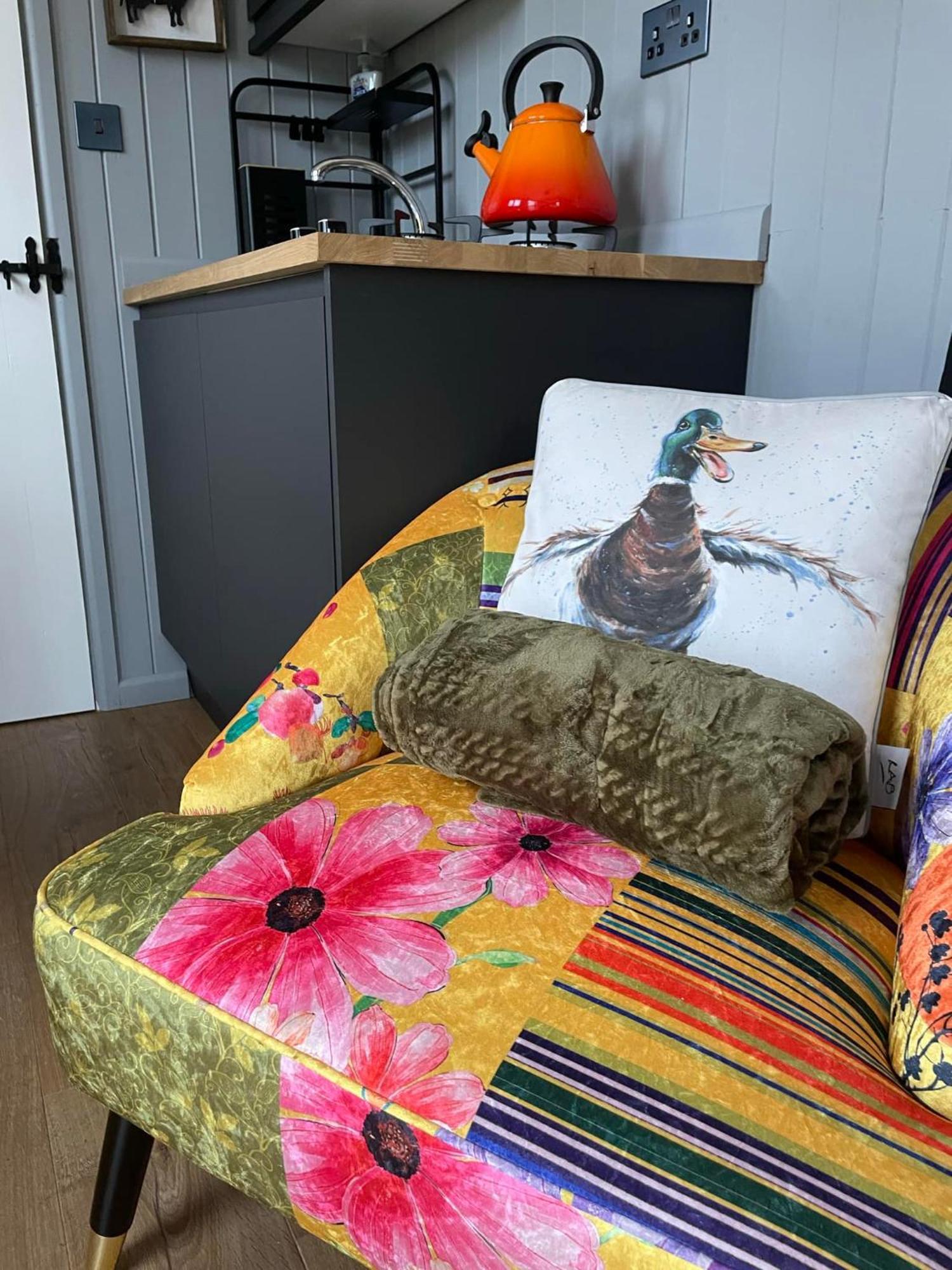 Rusty Duck Retreat Shepherds Hut Shedfield Bagian luar foto